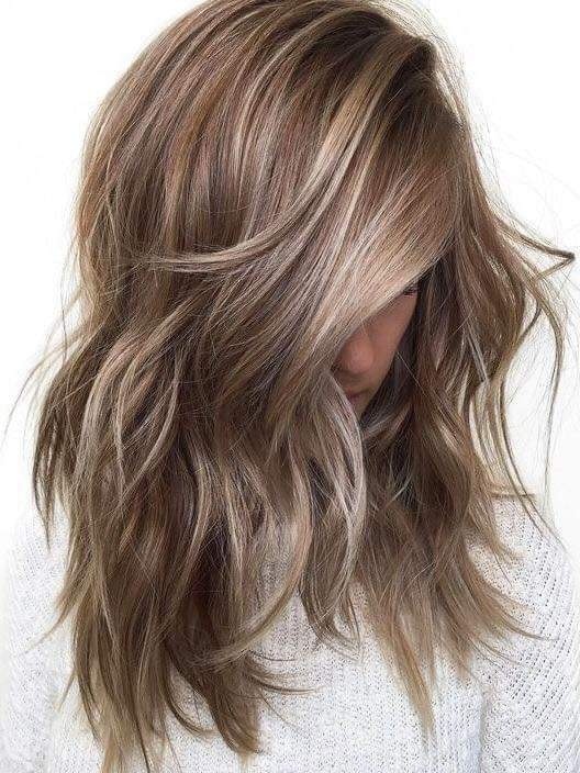 Subtle Ash Blonde Balayage