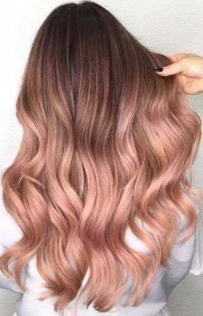 Soft Pink Balayage Waves