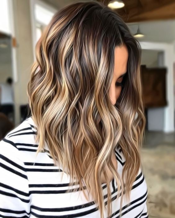 Golden Honey Balayage