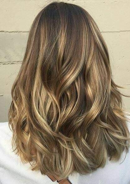 Natural Caramel Balayage