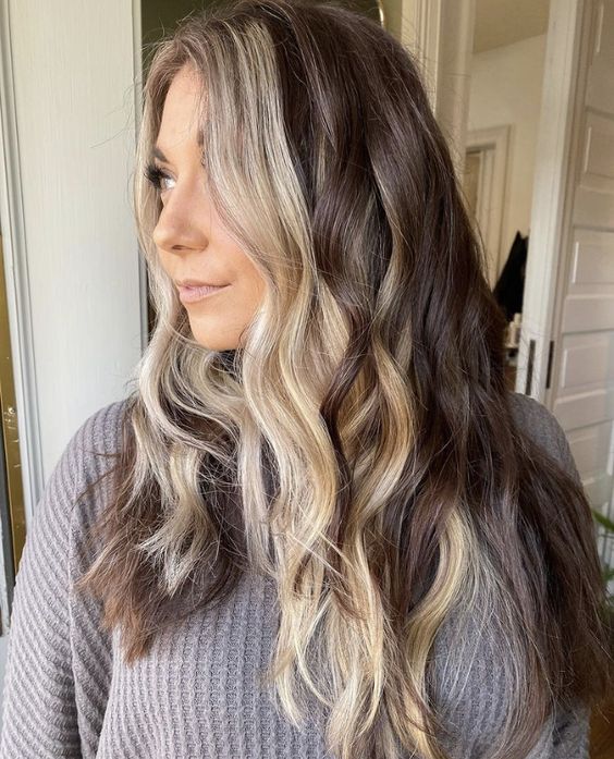 Ash Blonde Balayage Highlights