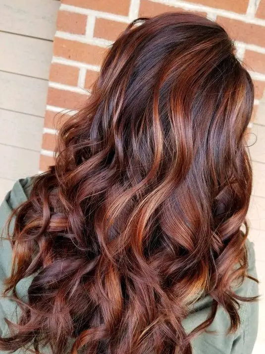 Rich Chocolate Balayage Hairstyle