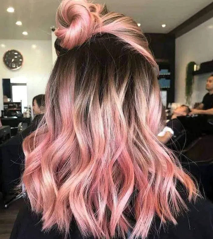 Cotton Candy Balayage Hairstyle