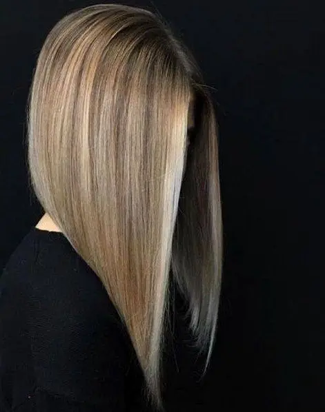 Ash Blonde Balayage Hairstyle