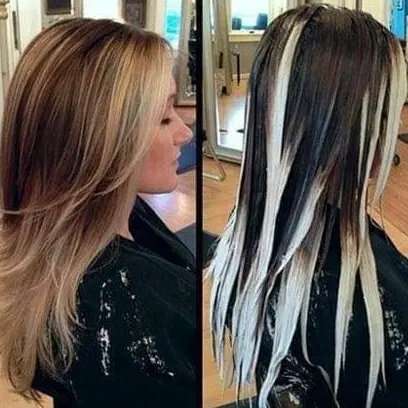 Balayage Application Process Hairstyle