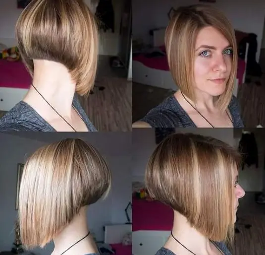 Edgy Inverted Bob