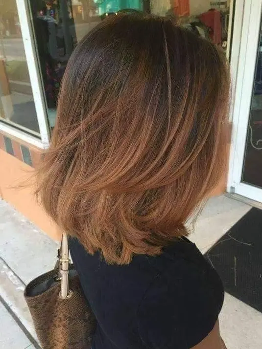 Subtle Ombre Bob Hairstyle