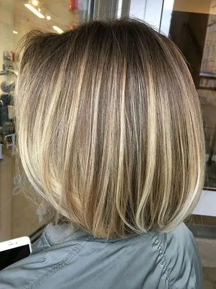 Textured Bob with Subtle Highlights Hairstyle