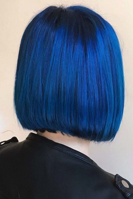 Electric Blue Bob