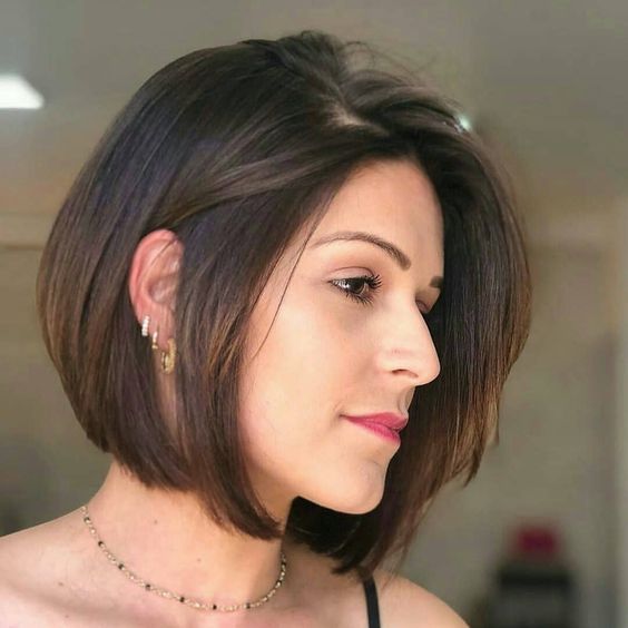 Sleek Brown Bob