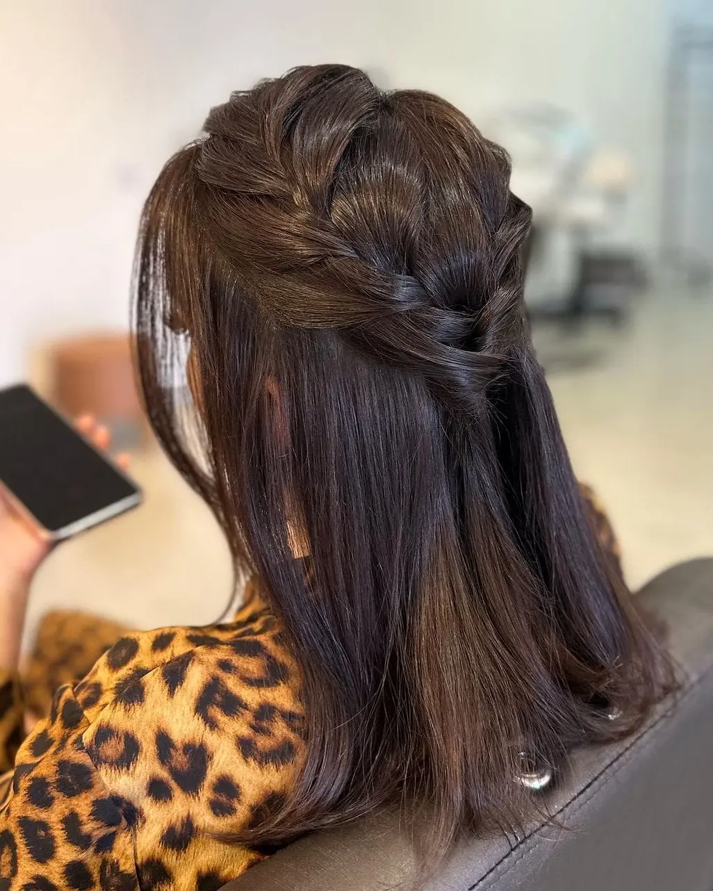 Braided Half-Up Hairstyle