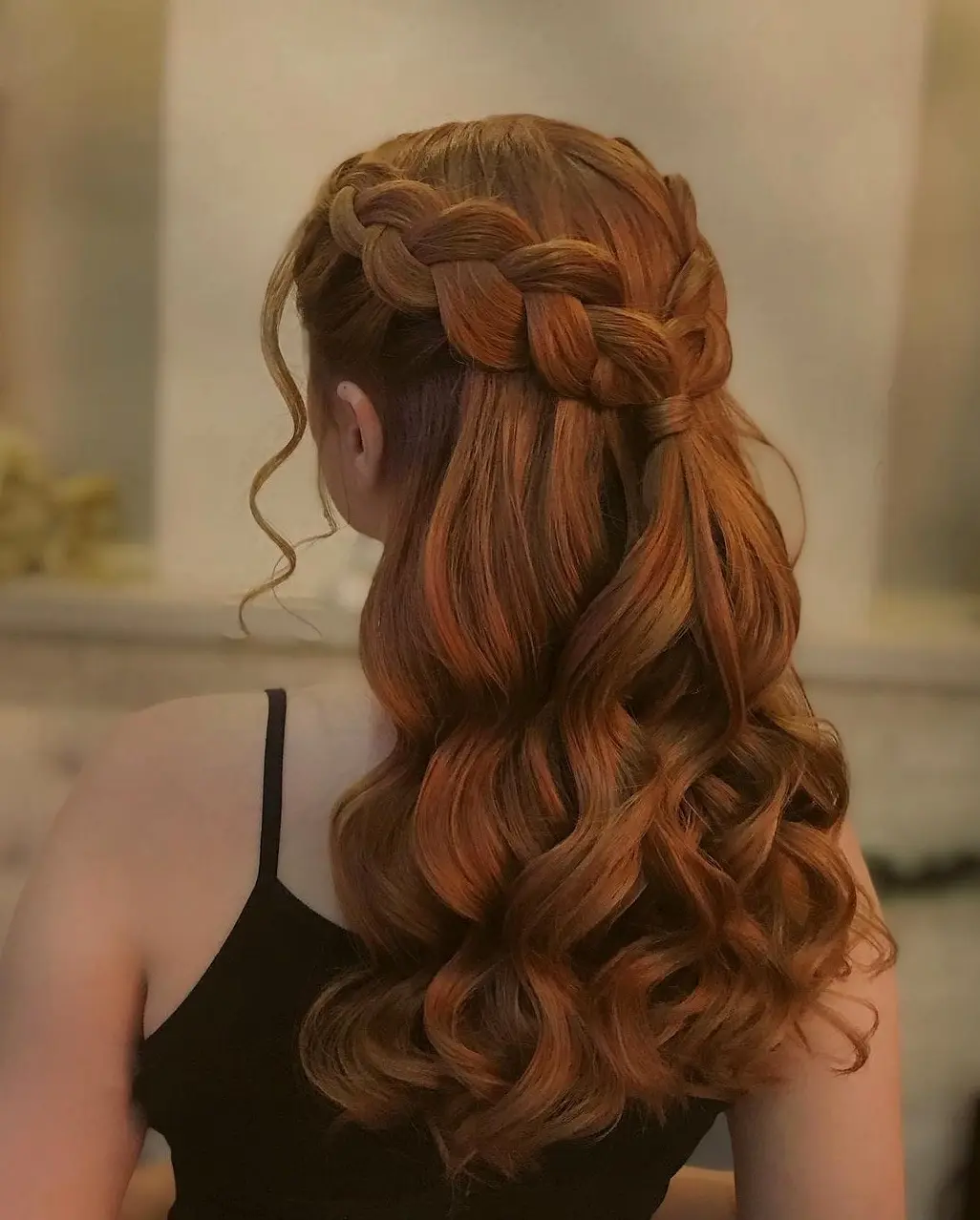 Bohemian Crown Braid Hairstyle