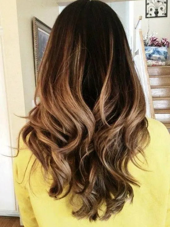 Soft Brown Ombre Hairstyle