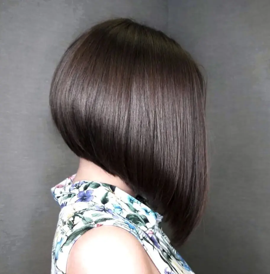 Sleek Angled Bob Hairstyle