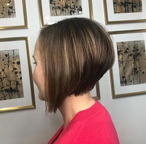 Chic Layered Bob Hairstyle