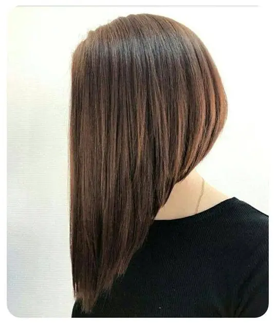 Angled Brown Bob