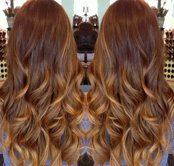 Brown Hair with Subtle Ombre Hairstyle