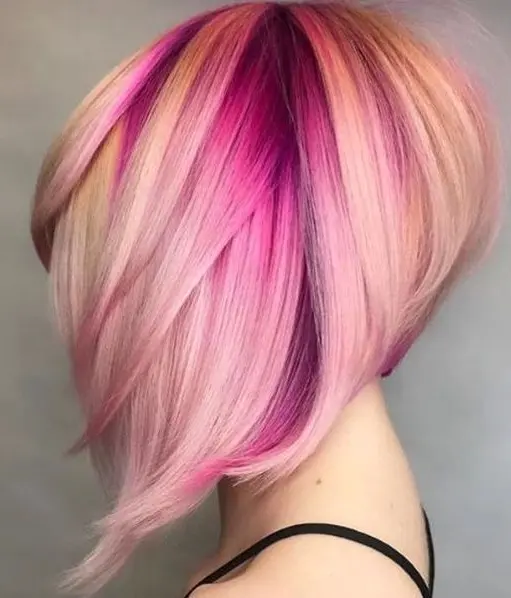 Pastel Pink Bob