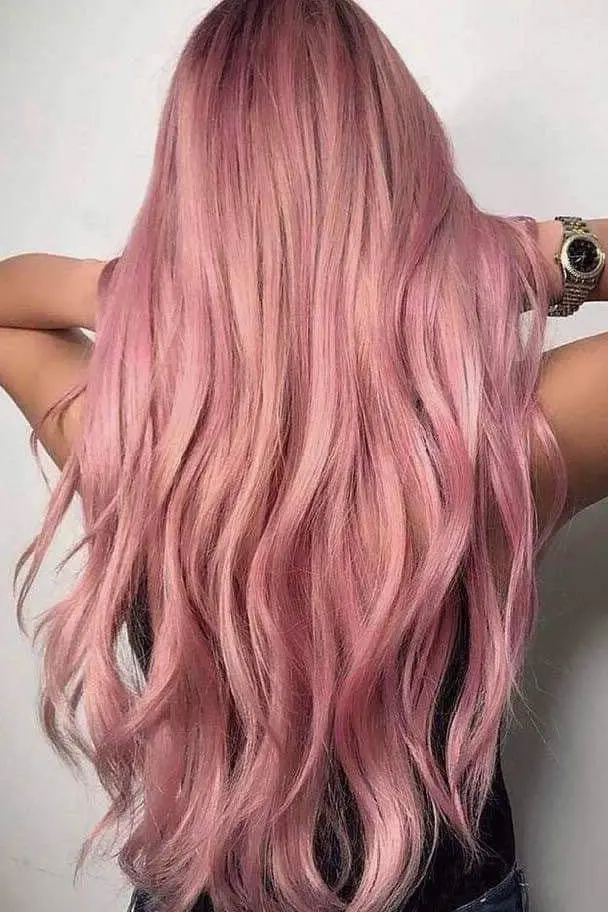 Pastel Pink Waves