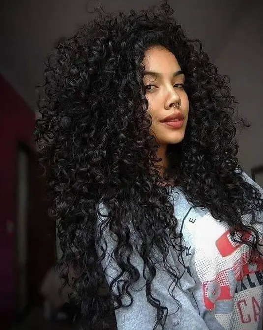 Big Voluminous Curls Hairstyle