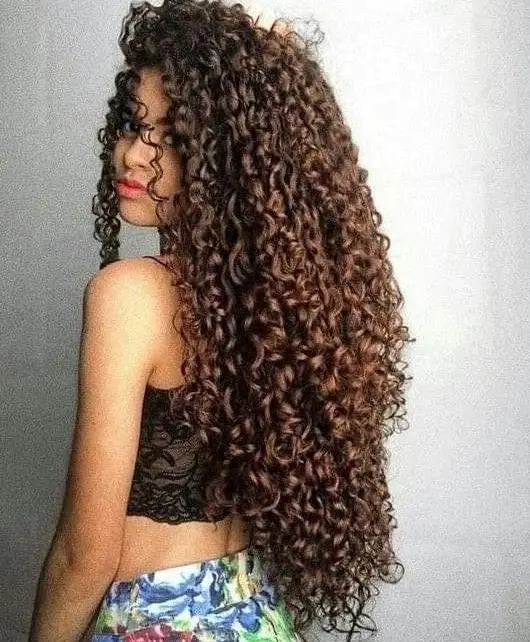 Long Curly Hair Hairstyle