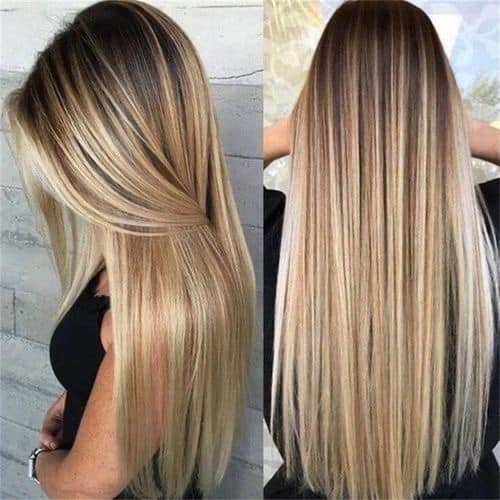 Blonde Balayage Layers