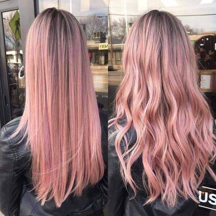 Soft Pink Waves