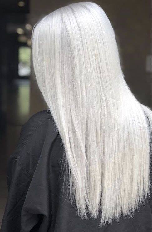 Icy Platinum Blonde