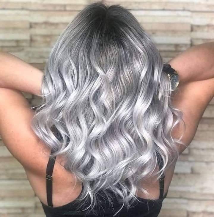 Smoky Silver Waves