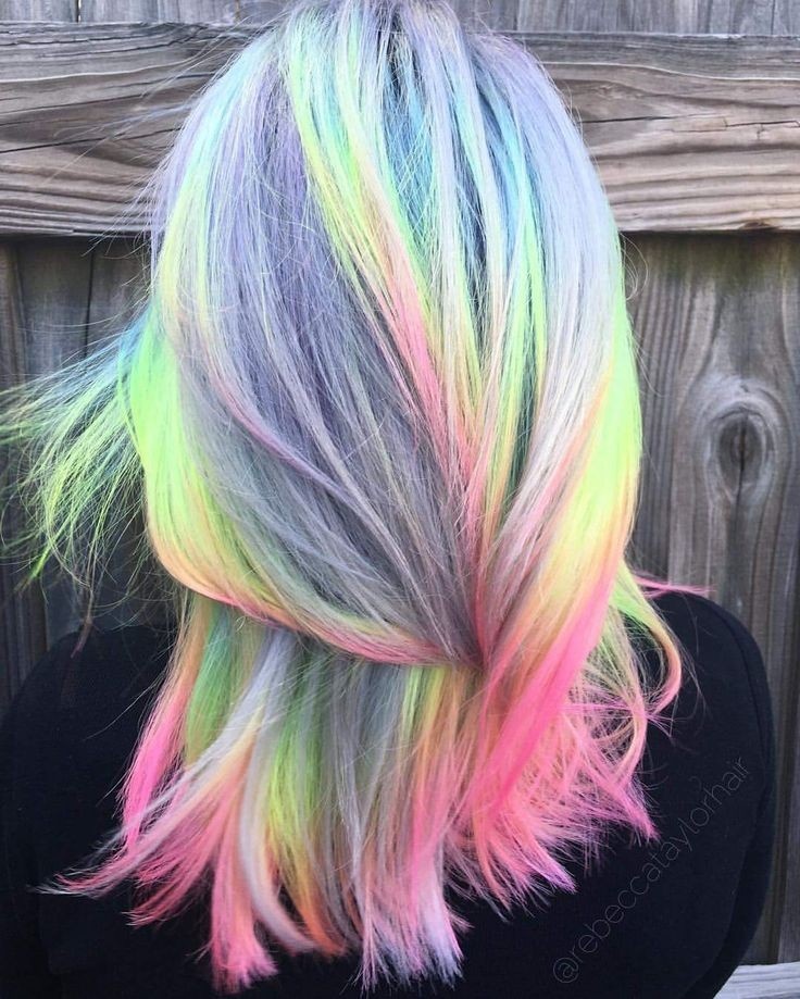 Neon Pastel Rainbow