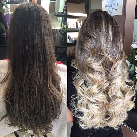 Brunette to Blonde Transformation