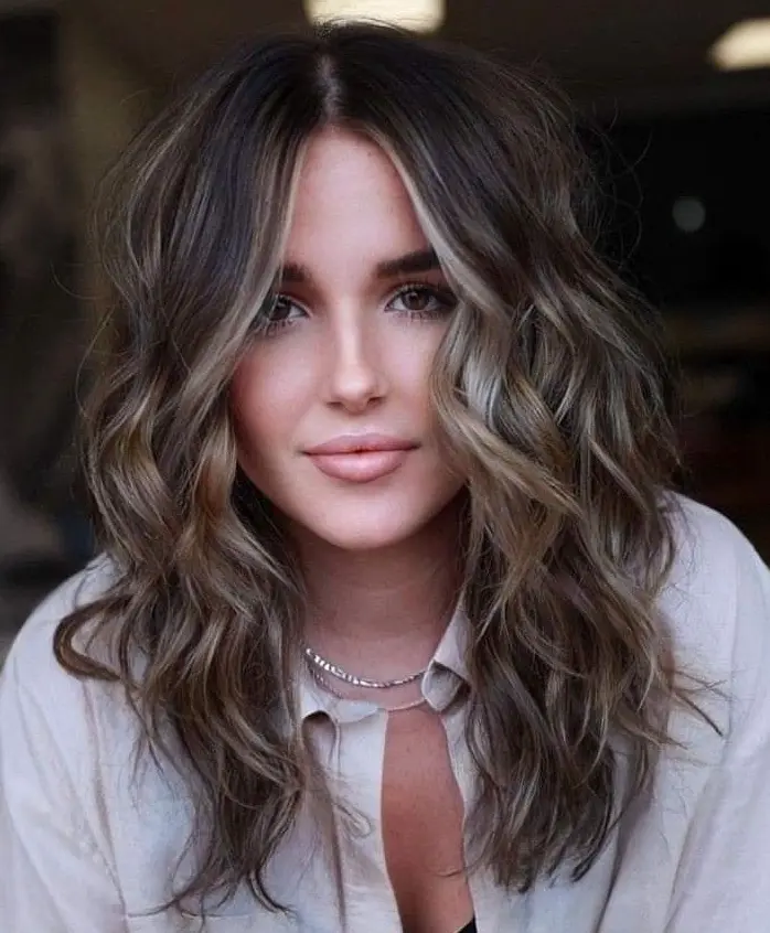 Soft Layered Curls Hairstyle