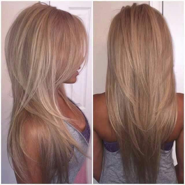 Layered Blonde Elegance