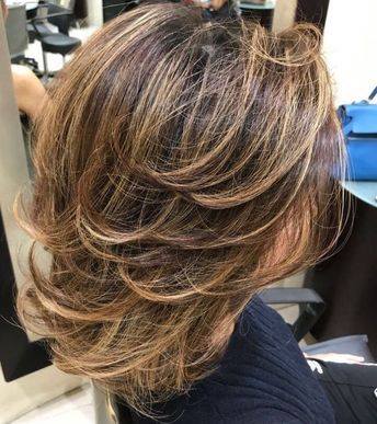 Textured Layered Bob