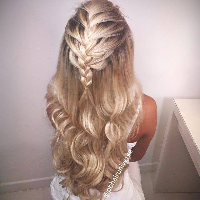 Braided Blonde Layers