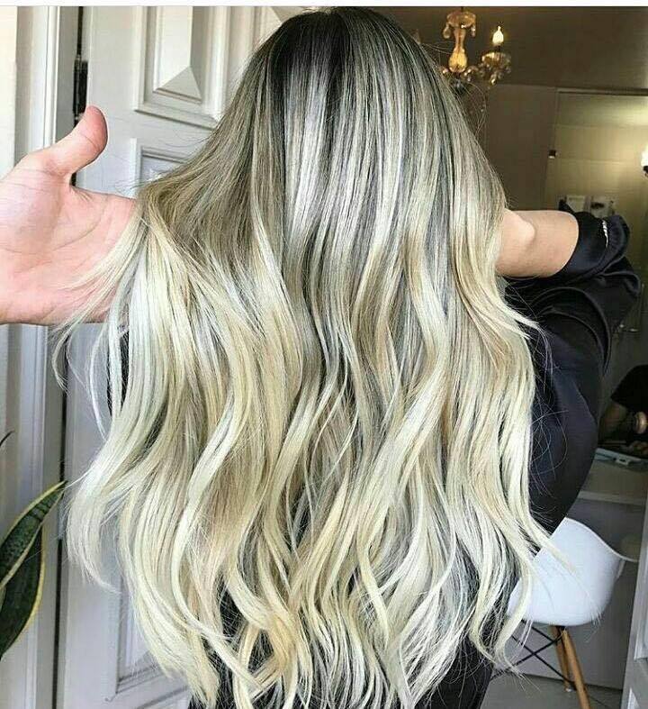 Ash Blonde Layers