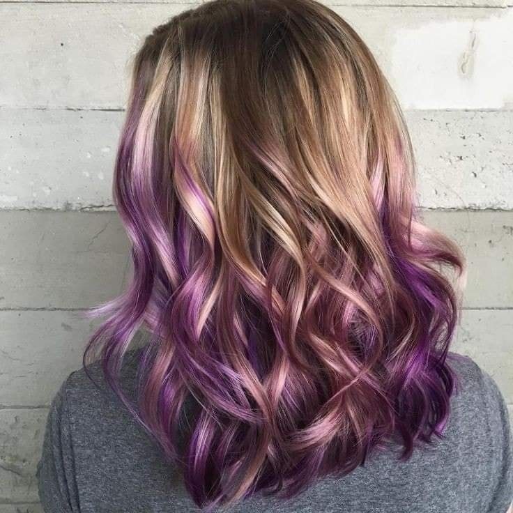 Purple Highlighted Layers