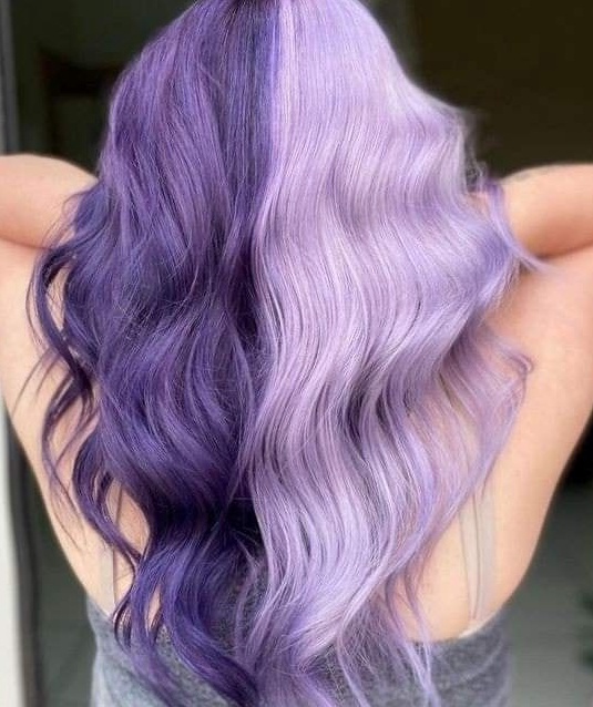 Lavender Split Dye