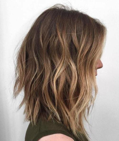 Tousled Bronde Lob