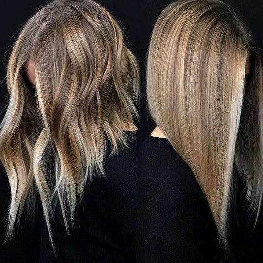 Versatile Blonde Lob Hairstyle