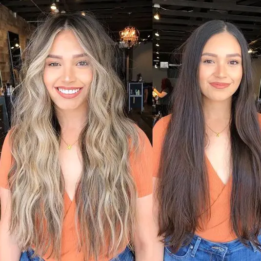 Beach Waves Ombre Hairstyle