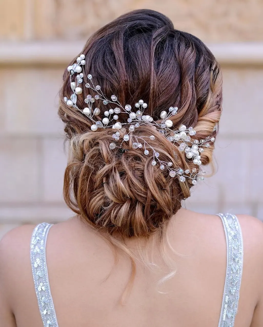 Bridal Ombre Updo Hairstyle