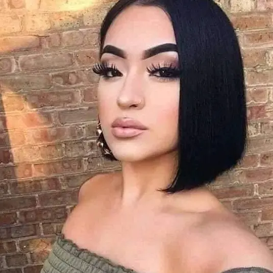 Sleek Black Bob Hairstyle