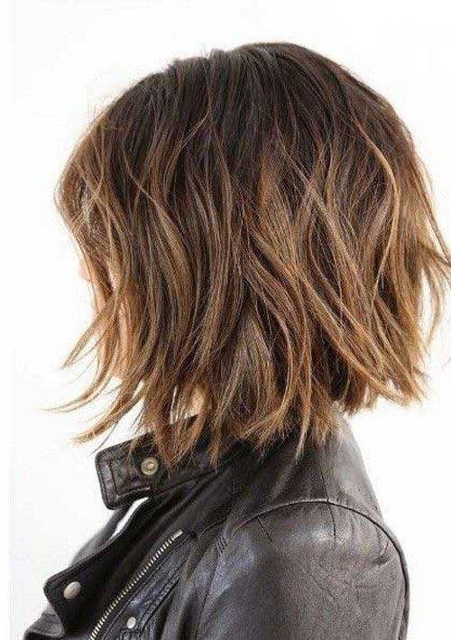 Tousled Layered Bob