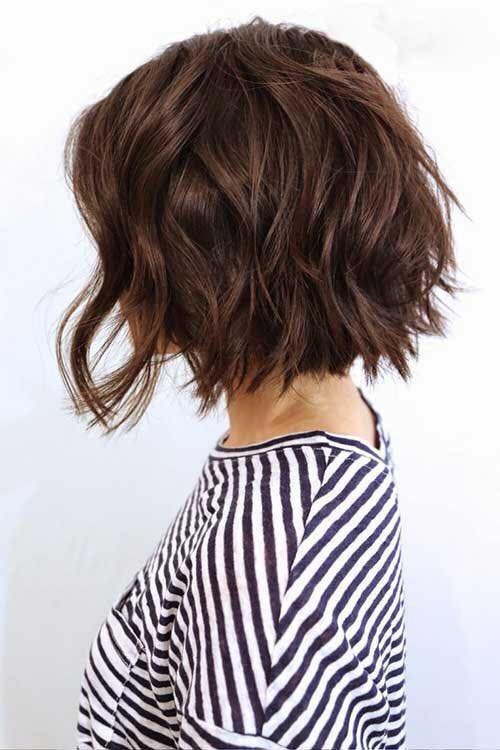 Messy Wavy Bob