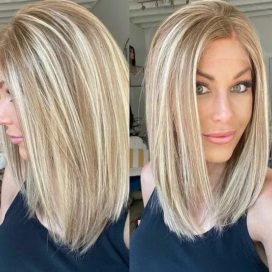 Buttery Blonde Hair Hairstyle