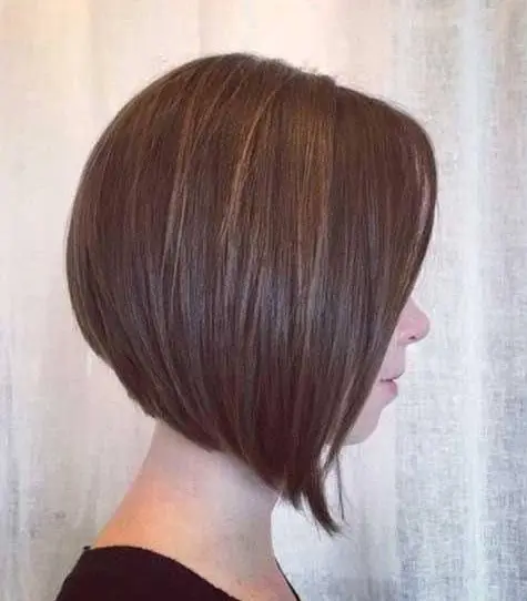 Medium-Length Hair and Curtain Bangs Hairstyle