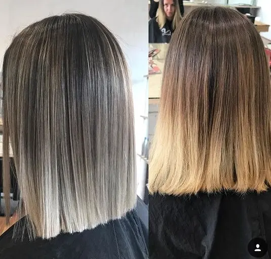 Blonde Balayage Bob Hairstyle