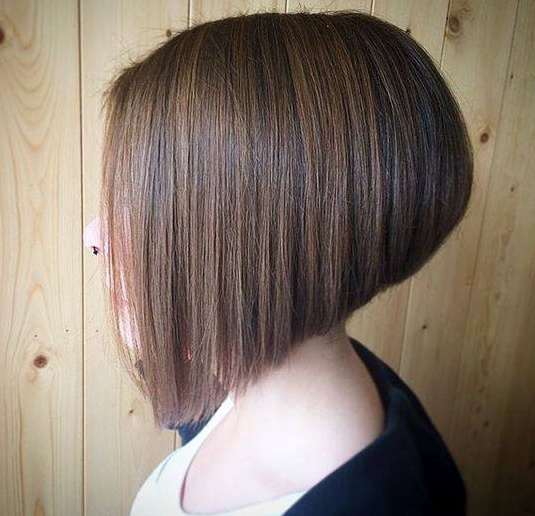 Sleek Angled Bob Hairstyle