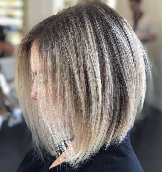 Blonde Ombre Bob Hairstyle